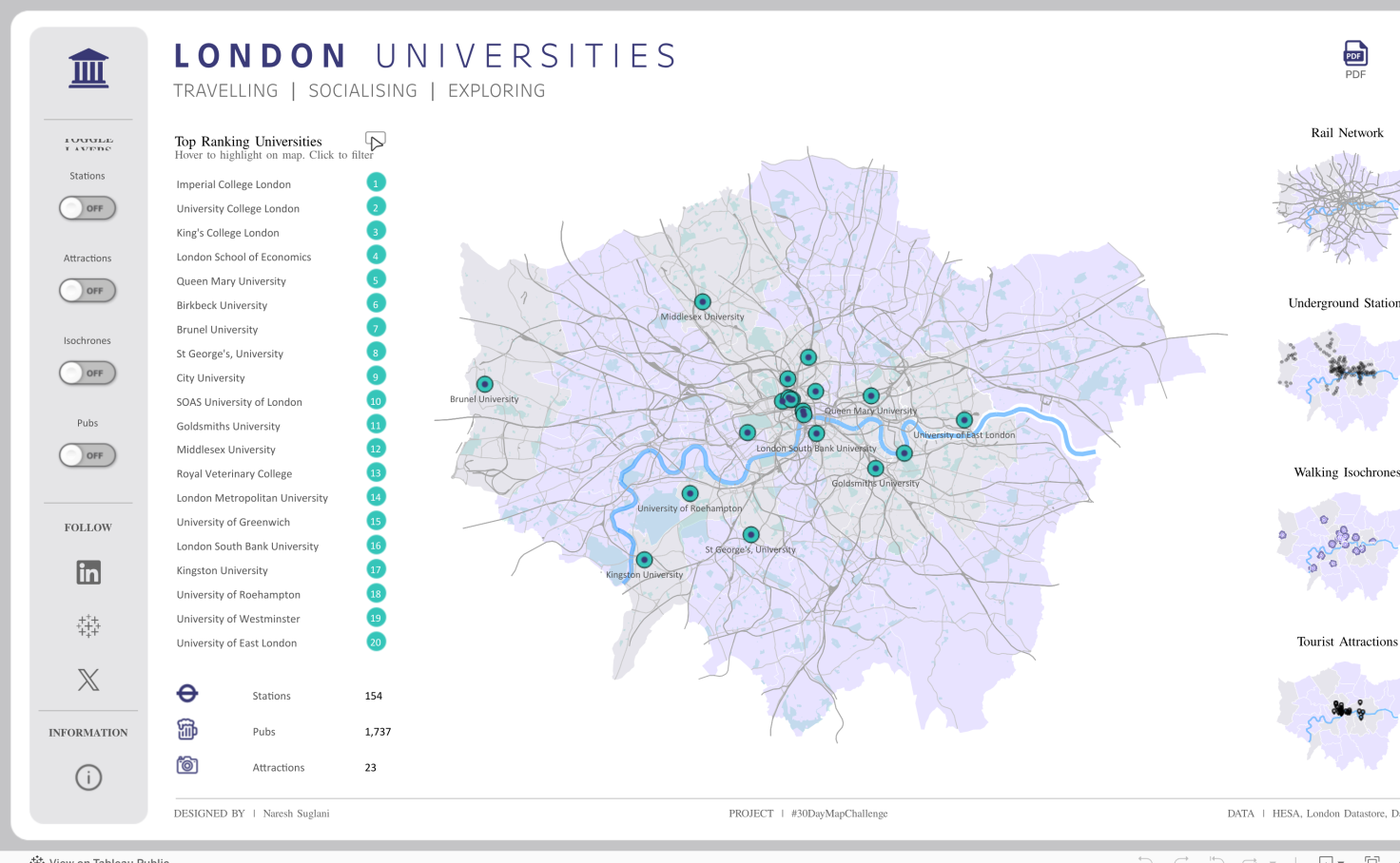 London Universities Map: Where Are the Top Universities in London?